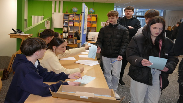 Demokratie lernen: Juniorwahl an der Alexander-von-Humboldt-Schule