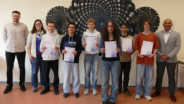 Alexander-von-Humboldt-Schule ehrt hervorragende Mathematiker